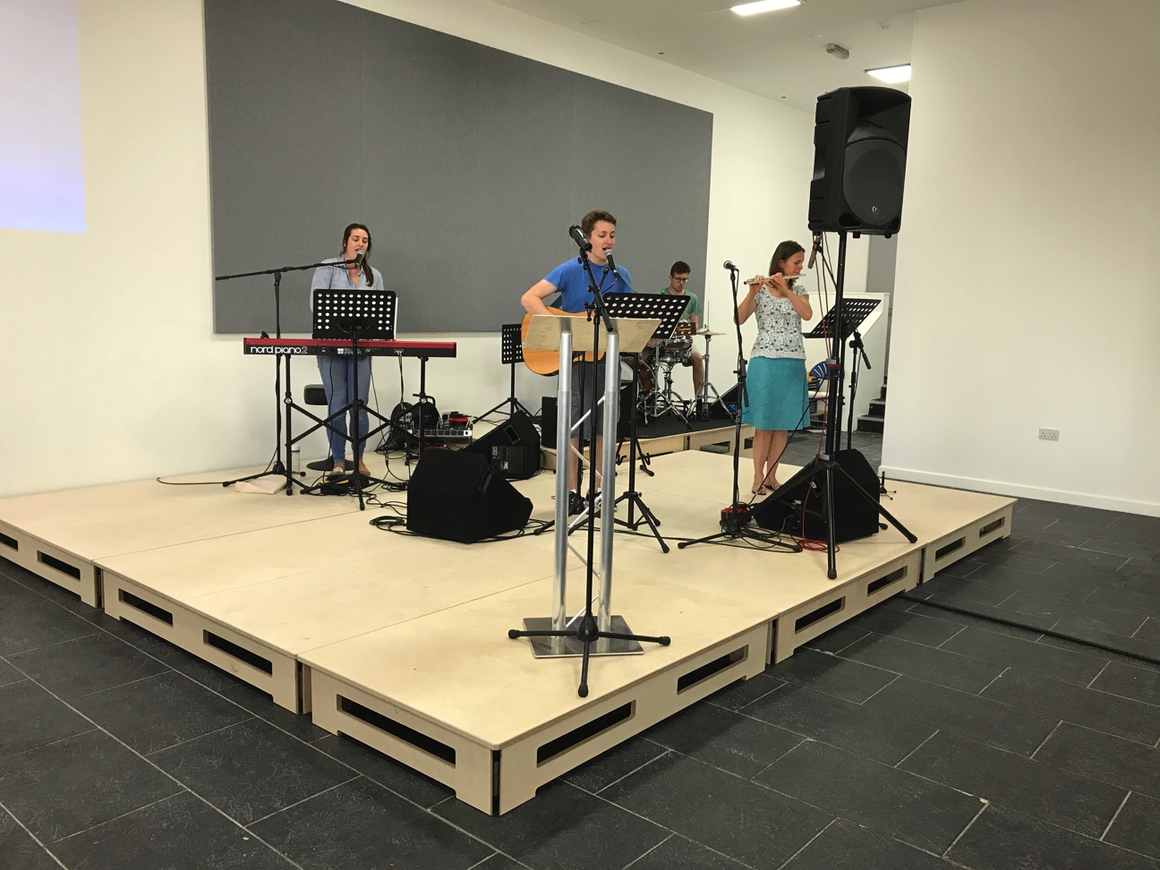 Musicians on Stage